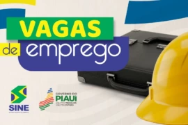 Sine divulga quase 90 vagas de emprego em quatro cidades do Piauí nesta quarta (25)