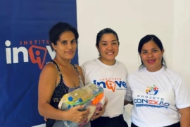 Instituto Inove realizou entrega de cestas básicas para famílias em vulnerabilidade