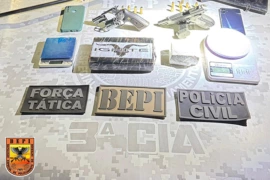 Dois suspeitos morrem após confronto com policiais durante operação em Geminiano