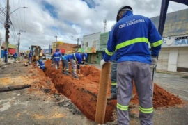 Obras de esgoto alteram trânsito em ruas das Zonas Norte e Sul de Teresina