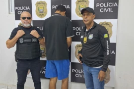 Polícia Civil prende condenado por roubo durante cumprimento de mandado em Teresina