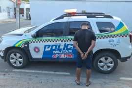 Homem é preso suspeito de ameaçar esposa e ofender cunhada na zona rural de Pio IX